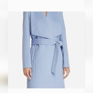 Cole Haan signature wool blend wrap coat